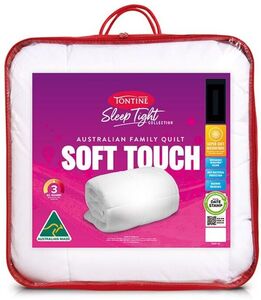 Tontine Soft Touch Quilt $24 All Sizes + $10 Delivery ($0 C&C/ $95 Spend) @ Harris Scarfe