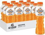 Gatorade No Sugar Orange 12x 600ml $24 ($18 S&S) + Delivery ($0 with Prime/ $59 Spend) @ Amazon AU