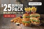 Red Rooster Burger Pack - $25 In-store/ C&C, $35 Delivered @ Red Rooster
