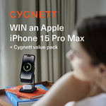 Win an Apple iPhone 15 Pro Max Worth $2199 and a Cygnett Prize Pack Worth $269.85 from Cygnett