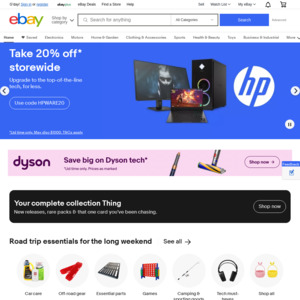$15 off Minimum $150 Spend on Eligible Items (Exclusions Apply) @ eBay