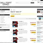 WWE 13 PS3/X360 $59.90 + $2 Shipping @ Skill Point Games