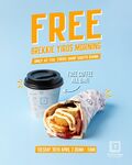 [QLD] Free Brekkie Yiros (7:30am to 11am) & Free Coffee (All Day) @ The Yiros Shop, South Bank