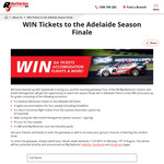 Win a Trip to The VAILO ADL 500 Supercars + Pit Tour and Driver Meet & Greet from R&J Batteries