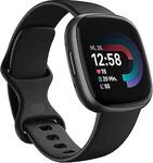 Fitbit Versa 4 Fitness Smartwatch (Black) $184.68 Delivered @ Amazon DE via AU