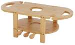 Coastal Home Bon Bamboo Picnic Table $17 (RRP $44) + Delivery ($0 C&C Sydney) @ Peter's of Kensington