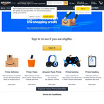 Rejoin Prime and Get $10 off a Purchase of $39 or More on Eligible Item(s) @ Amazon AU