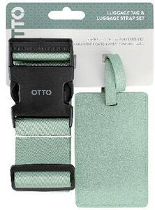 [NSW, VIC, QLD, SA, WA] Otto Luggage Tag and Strap Set Green $1 C&C/ in-Store Only @ Officeworks