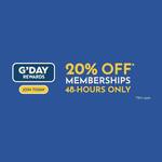 20% off G’day Rewards Membership - $40 for Two Years @ G'day Parks