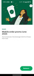 [VIC, NSW, QLD, WA] Free Beverage for Starbucks Rewards Member @ Starbucks App
