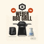 Win Weber Family Q + Premium Gas Barbecue, Philips Airfryer or Other Prizes from Kikkoman