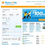 RATESTOGO - $100 off When You Spend $500 or More