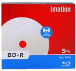 Imation Inkjet Printable Blu-Ray -R Disc (5 Pack) $5.00 from Officeworks