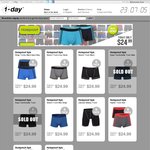 6 Pack Holeproof Heroes Men's Trunks - $32 Shipped - Mostly Small Sizes @1-Day