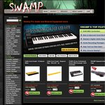 10% off Swamp Industries Pro Audio & Musical Equipment