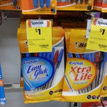 Bic Cristal Easy Glide/Xtra Life Ballpoint Pens 10 Pack $1 Each @ Coles (Was $4.49)