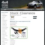 MN Mitsubishi Triton - Suspension Kit -  RRP $1320 - Now $780 - 40% Off - Save $540 @ 4x4 Accessory Store