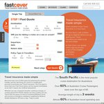 5% OFF Travel Insurance at Fast Cover