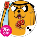 Card Wars - Adventure Time for Android $1.06 - 75% off