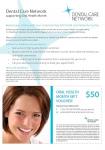 FREE $50 DENTAL Voucher Dental Network