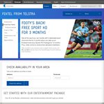 Foxtel from Telstra - Save $105 on 12 Month Plan