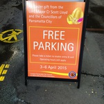 Free Parking in Parramatta (NSW) over Easter Long Weekend