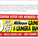 20% off Nikon Cameras & Camera Bundles with Coupon @ JB Hi-Fi