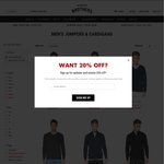 Hallenstein's: Merino Jumpers/Cardigans $24 with Newsletter Signup + Free Shipping over $50