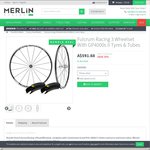 Fulcrum Racing 3 Road Bike Wheelset with tubes & Continental GP 4K tyres AU$591.68 Delivered @ Merlin Cycles