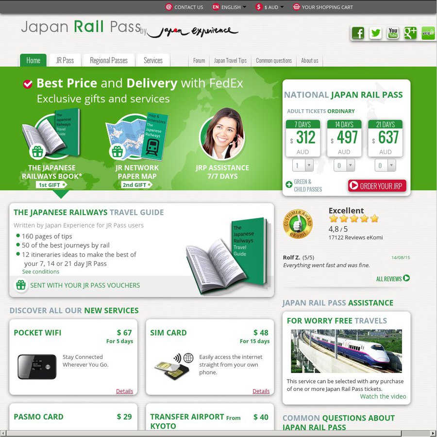 Japan Weekly National Train Ticket Jr Paud 312 Delivered With Free Travel Guide Ozbargain Japan Weekly National Train Ticket Jr Paud 312 Delivered With Free Travel Guide Ozbargain