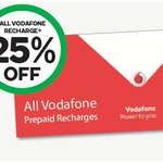 25% off Vodafone Prepaid Recharges @ Woolworths 11-17 Nov