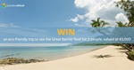 Win an Eco-Friendly Great Barrier Reef Trip for Two People Worth $3,000 from Australian Ethical