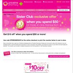 Priceline $10 off $50+ Purchase (Free Membership Required)