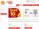 Save 10c Per Litre on Fuel at Coles Express
