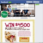 Win $4,500 Plus a Years Supply of Nut Delight Bars from Better Homes & Gardens