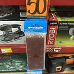 Sandpaper for 50c, Grinding Disk $1, Jig Saw Blade 50c at Bunnings Warehouse Vic
