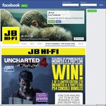 Win 1 of 2 Limited Edition 1TB Uncharted 4: A Thief’s End PS4 Console Bundle from JB Hi-Fi