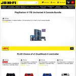 PS4 Limited Edition 1TB Uncharted 4 Console Bundle + DS4 $479 in-Store ($493.90 Delivered Online) @ JB Hi-Fi