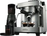 Sunbeam Espresso Machine & Grinder 3 Litre PU6910 - $399.20 at The Good Guys ebay