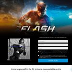 Win 1 of 5 'The Flash' Skinned PlayStation 4 Consoles (Valued at $479ea) from DC TV