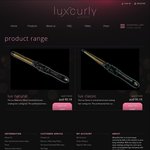 Luxcurly AUTO Rotating Hair Curling Iron $85.67 (Was $119)