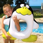 Poolmaster Penguin Tube / Ring / Pool Float $5 Delivered - PoolAndSpaWarehouse.com.au