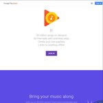 Google Play Music 90 Days Free for New Subscribers (includes YouTube Red)