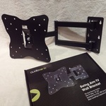 TV Wall Mounting Bracket with Dual Arms, Suit 42" TV with VESA 100/150/200 - ONLY $6 [Kmart Clearance]