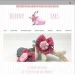 BUNNY EARS SALE: 20% off Everything on Girls & Ladies Hair Accessories (Hair Tie from $1, Pair of Handmade Hair Clip from $5.95)