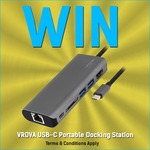 Win an Alogic VROVA Plus USB Type-C Docking Station Worth $129 from Mwave