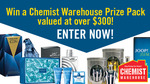 Win a Chemist Warehouse Prize Pack Worth $316.94 from Seven Network
