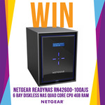 Win a Netgear ReadyNAS RN42600-100AJS 6 Bay Diskless NAS Worth $1,129 from Mwave