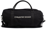 Country Road Zip Canvas Logo Tote Black or Charcoal $52.46 (C&C) + Delivery $10 @David Jones
