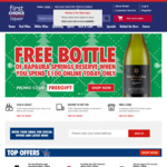 First Choice Liquor - 20% off Selected Single Malts (Eg Oban DE $99) + (AmEx $20 off $100 + Free Sauv Blanc over $100)